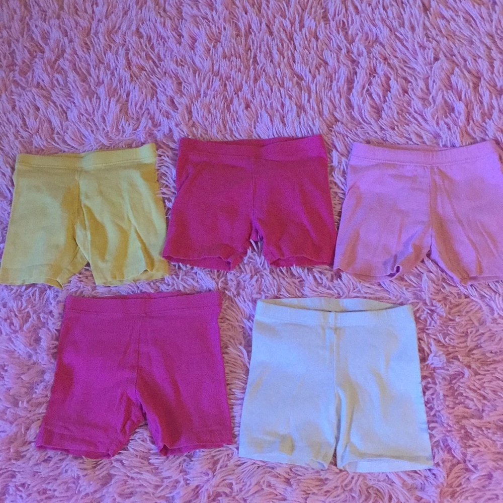 Lot of 5 size 4T Old Navy bike shorts